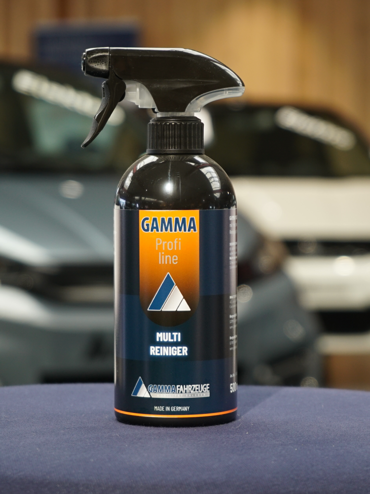 GAMMA Profiline Multireiniger - Strahlende Sauberkeit für Fahrzeuginnenräume mit Frischeduft
